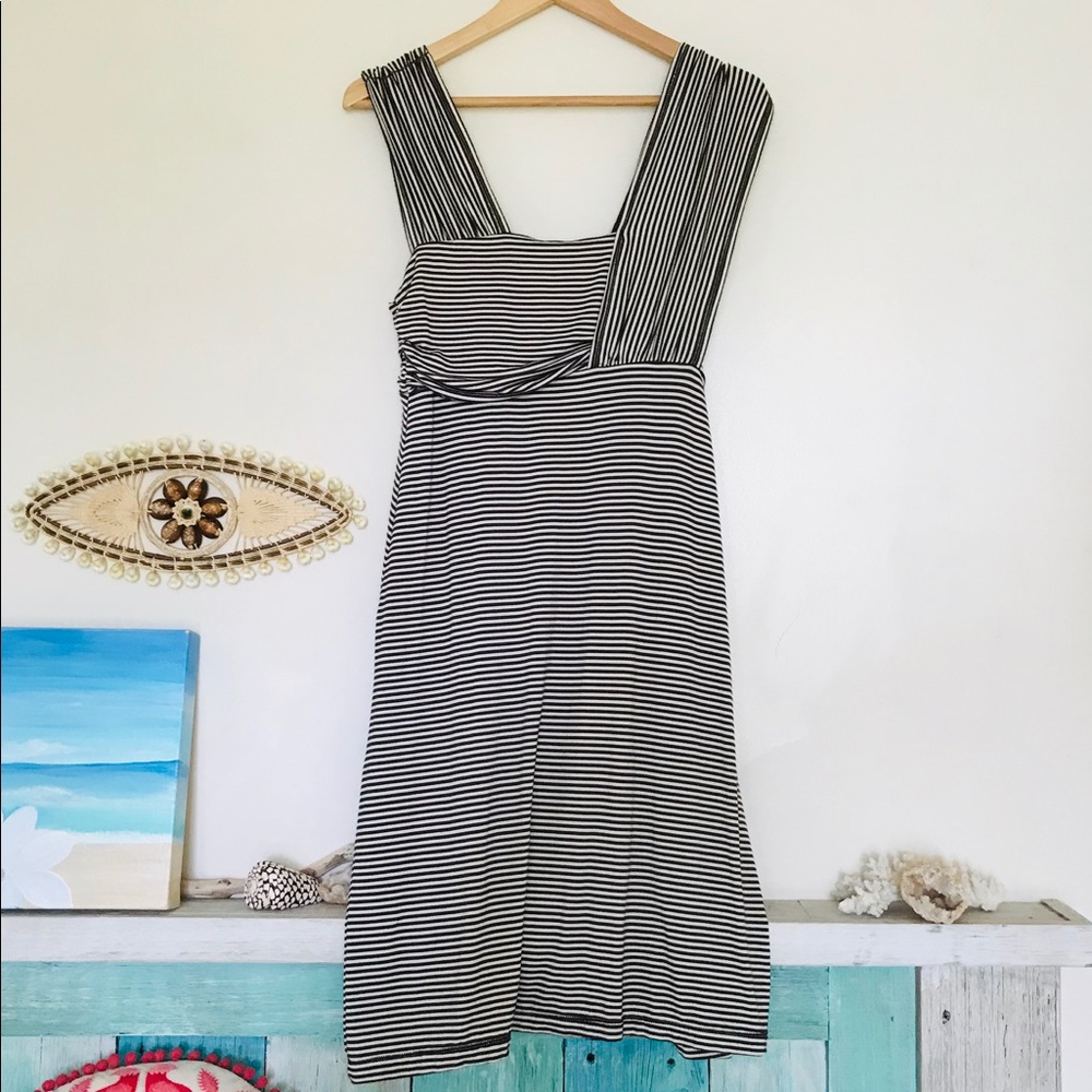 Max Studio Striped Dress (M)